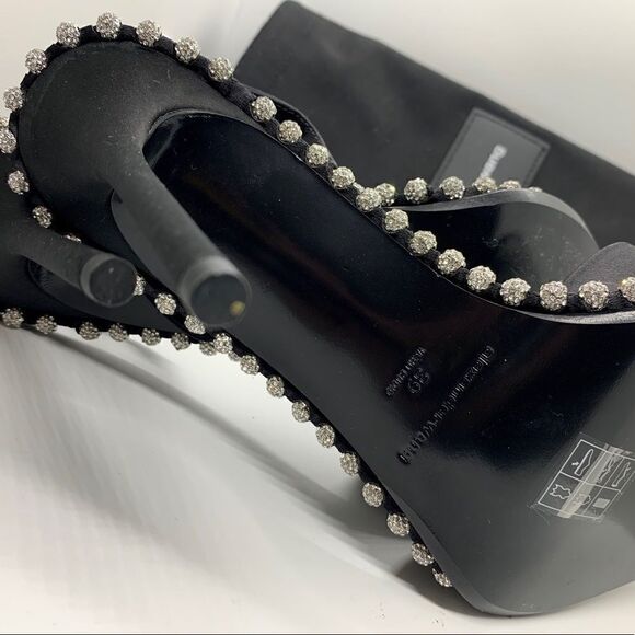 ❤️SOLD❤️Alexander Wang studded Black Slingbacks - Picture 3 of 10